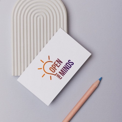 Логотип для школы робототехники Open Minds