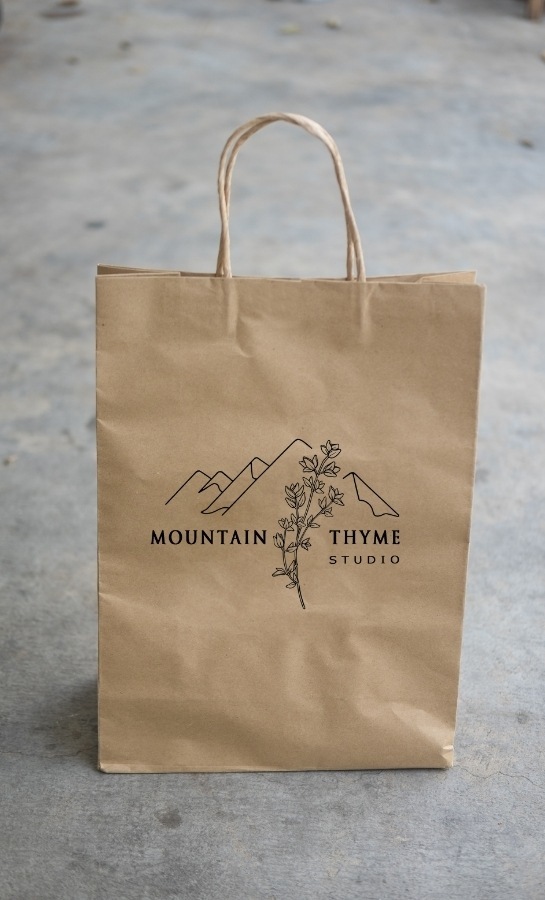 Логотип для марки Mountain Thyme
